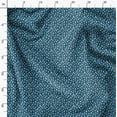 thumbnail image 3 of Soimoi Polyester Fleece Blue Fabric By the Yard - 56 Inch Wide - Florals, Leaves Print Fabric - Elegant & Beautiful Patterns for Fashion and Home Decor Printed Fabric, 3 of 6