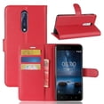 thumbnail image 1 of Litchi Skin Wallet Leather Magnetic Protective Shell For Nokia 8, 1 of 5
