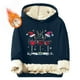 thumbnail image 1 of Sudadera con capucha para hombre, informal, a la moda, con estampado, de felpa, de manga larga, con bolsillo, de poliéster, 1 of 5