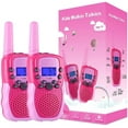 thumbnail image 3 of Selieve Toys para niñas de 3 a 12 años, Walkie Talkies para niños, 22 canales, radio de 2 vías, juguete con linterna LCD retroiluminada, alcance de 3 millas para exteriores, camping, senderismo, 3 of 4