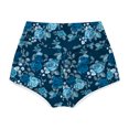 thumbnail image 2 of Gibobby Falda Shorts Mujer Pantalones Leggings Strethcy Short Stretch Impresión Cintura Yoga Mujeres High Sport Yoga Pantalones(Azul, M), 2 of 5