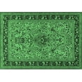 thumbnail image 1 of Ahgly Company Indoor Rectangle Persian Emerald Green Traditional Area Rugs, 5' x 8', 1 of 4