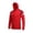 Red, variant on Mens Color Block Hooded Jacket Windbreaker, Lightweight Windproof Water Resistant Jacket Full Zip Long Sleeve Soccer Training Outdoor Sports Coat Size 3XL Red