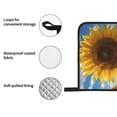 thumbnail image 4 of Sikiie Sky Golden Sunflower Field Oven Mitts and Pot Holders, Silicone Oven Gloves, Heat Resistant Oven Mitts 4Pcs Set, 4 of 6