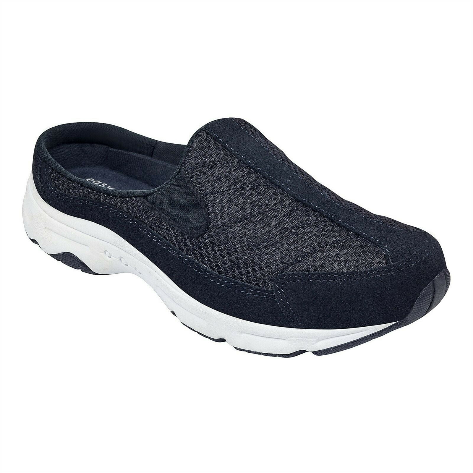 Easy Spirit Womens Hotrace Slip-On Shoe Round Toe 8W Navy NEW | Walmart ...