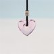 thumbnail image 3 of Collar con colgante de perfume de cristal estilo barroco con forma de corazón. Rosado, 3 of 8