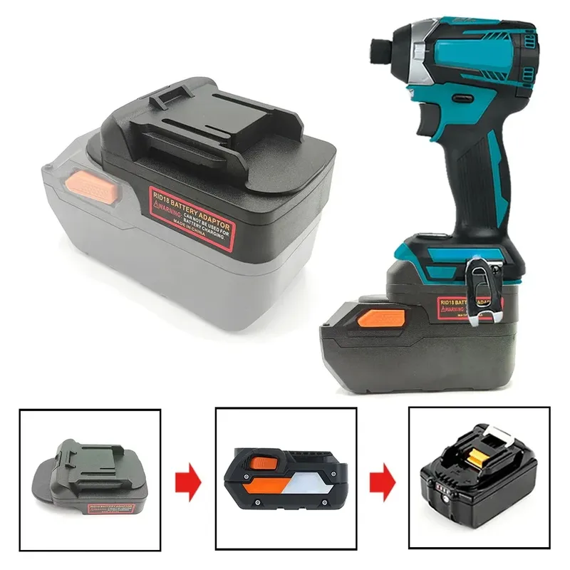 Battery Adapter for Ridgid/AEG to for Makita/Dewalt/Milwaukee Tool,for Makita/Dewalt/Milwaukee Battery to for Ridgid/AEG Tools