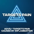 Advil Dual Action Back Pain Caplets Delivers 250Mg Ibuprofen and 500Mg