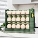 thumbnail image 4 of Soporte para Huevos de Refrigerador Organizador de Huevos con Tapa de 30 Rejillas para Puerta de Refrigerador Accesorios de Gran Capacidad Limpieza Fá Verde Macarena Titular de huevo, 4 of 8