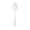 Natural, variant on Karat PP Plastic Medium-Heavy Weight Tea Spoons Bulk Box, White - 1,000 pcs