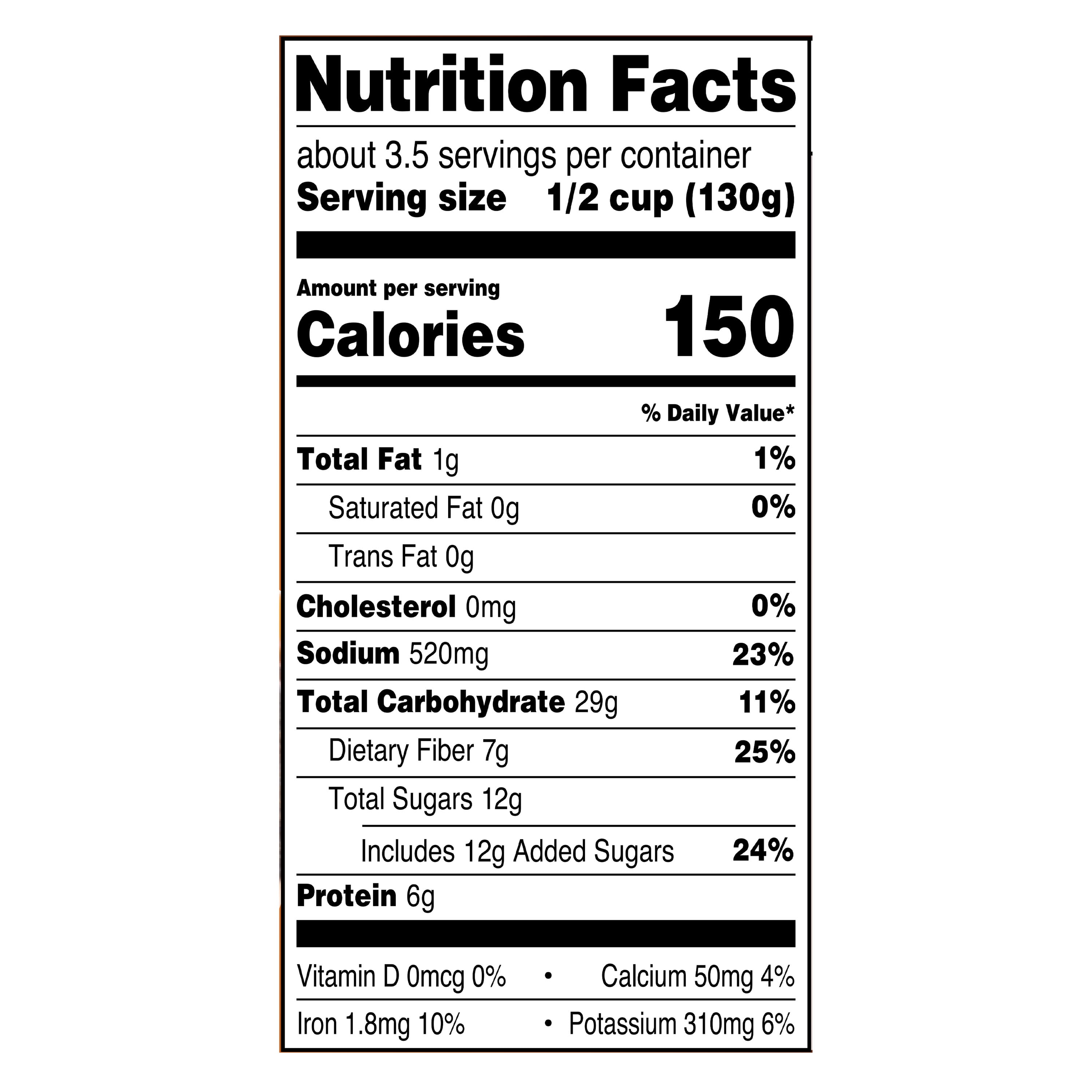 (2 pack) Great Value Original Baked Beans, 15 oz Can