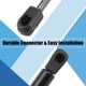 thumbnail image 5 of Resorte de Gas Amortiguador Unique Bargains 2uds 16pulgadas 38Lb/169N Negro Universal, 5 of 7