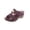 Wine, variant on Women's Spring And Summer New Large Size Wedge Slippers Beach Metal Buckle Wedge Sandals Fashion Casual Beach Sandals Sandals for Women 2025 Black 38