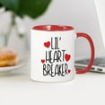thumbnail image 3 of CafePress - Lil' Heart Breaker - 11 oz Ceramic Mug - Novelty Coffee Tea Cup, 3 of 4