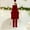 Red, variant on Flocked Walnut Soldier Hanging Ornament DIY Christmas Indoor Window Display Tree Decoration Velvet Fabric Nutcracker Hanging Decoration