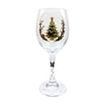 thumbnail image 2 of Christmas Tree Holiday Stemware 12oz, Wine Glass with Smooth 2D Print, Festive Xmas Party Table Decor & Hostess Gift for Wine Lovers & Family, 2 of 4