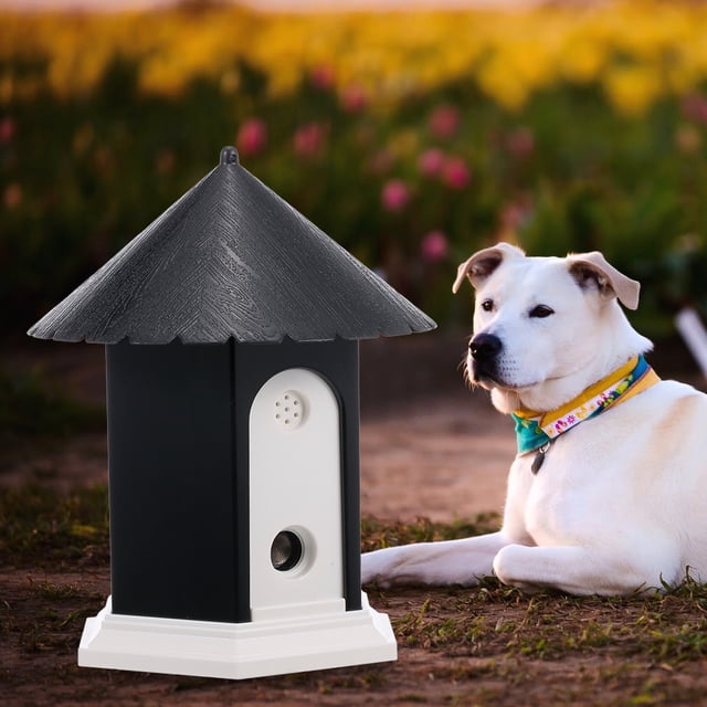 Pet Dog Outdoor Bark Control Sound Stop Barking Device Waterproof 50ft Sonic Bark Deterrents Dogs Training Control Tool