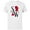 White, variant on Disney Princess Snow White Initials and Silhouette - Short Sleeve Cotton T-Shirt for Adults - Customized-Athletic Heather