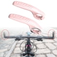 thumbnail image 6 of Mountain Bike Handlebar Ends Hand Grips 1 Pair Adjustable Angle Ergonomic Handle Bar Ends for Mountain Bike Accessories Replacement Pink, 6 of 8