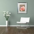 thumbnail image 3 of Trademark Fine Art "Peach Hibiscus" Canvas Art by Color Bakery White Matte, Silver Frame, 3 of 4