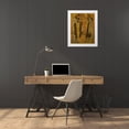 thumbnail image 3 of Ranson, Paul 12x14 White Modern Wood Framed Museum Art Print Titled - Les Deux Graces, 3 of 4