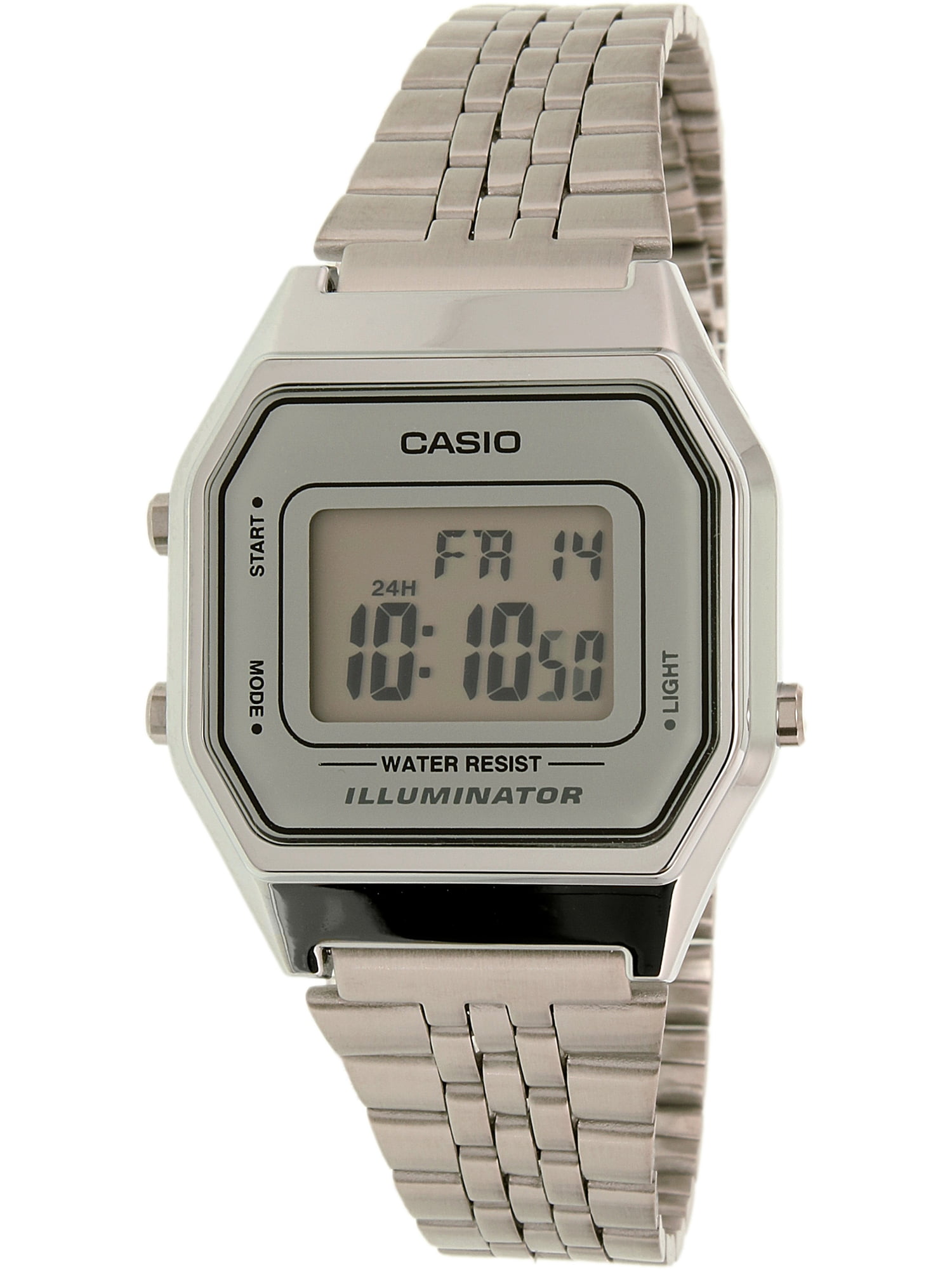 casio illuminator analog time set