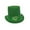 Green, variant on Green Top Hats Leprechaun Hat with Buckle for Women Men Couple Adult St. Patrick's Day Party Dressy Hat Irish Parde