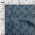thumbnail image 1 of oneOone Cotton Cambric Navy Blue Fabric Florals Sewing Craft Projects Fabric Prints By Yard 56 Inch Wide-282, 1 of 4