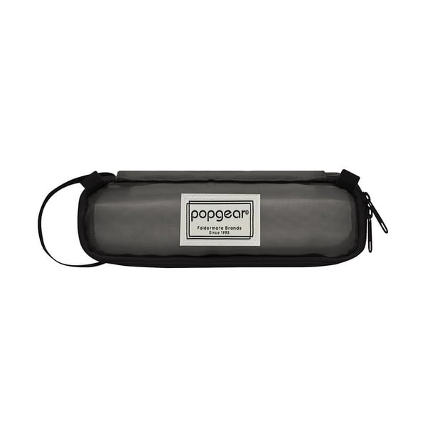 Lapicera Popgear, Color Negro, Con Cierre.