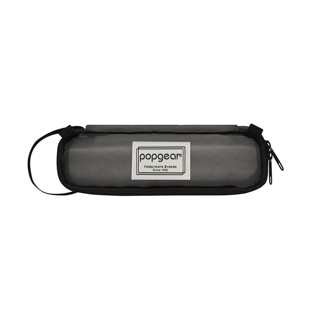 Lapicera Popgear, Color Negro, Con Cierre.