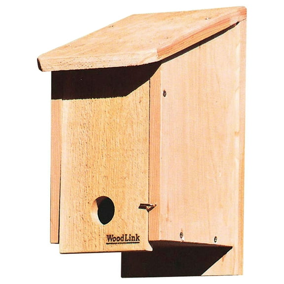 Woodlink Kiln-Dried Cedar Wood Birdhouse Winter Roosting and Shelter Box