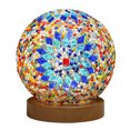 thumbnail image 1 of Lámpara decorativa de cristal de noche de estilo bohemio romántico y libre de cuatro colores., 1 of 5