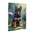 thumbnail image 2 of 500 Piece German Shepherd Puppy & Frog Jigsaw Puzzle For Adults Artistic Animal Puzzles Challenging & Relaxing Brain Teaser Unique Artwork Home Decor Fun Gift Idea, 2 of 7