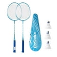 thumbnail image 2 of koolsoo 2x Badminton Racquet Set Badminton Replacement Set for Beach Outdoor Playing blue, 2 of 9