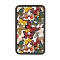 thumbnail image 7 of Bingfone Car Four-Season Universal Armrest Box Mat,Car Armrest Seat Cover Soft Leather Waterproof Armrest Cover Center Console Mat-Retro Floral Butterfly, 7 of 7