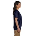 thumbnail image 6 of Hanes Women's Relaxed Fit Authentic Essentials Short Sleeve V-neck T-Shirt Sizes S-3XL, 6 of 6