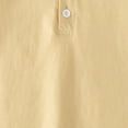 thumbnail image 6 of Staki Kids Uniforms for Boys Boys' Polo Shirt -Classic Fit Short Sleeve Pique Polo - Comfort Stretch Collared Golf Shirt for Boys 1-6Y(Beige,2-3 Years), 6 of 8