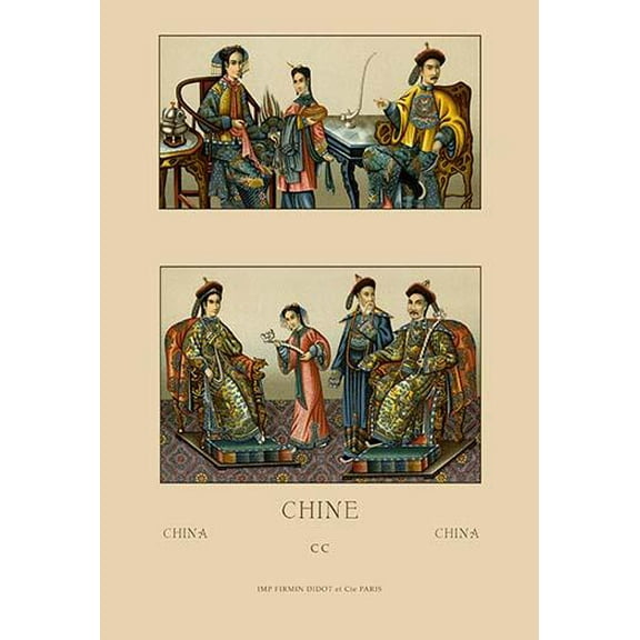A Chinese Imperial Family-Fine Art Canvas Print (20" x 30")