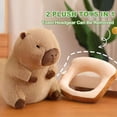 thumbnail image 3 of Almohada de Felpa con Tocados para Tostadas, Pan Kawaii, Animales Peluche de, Juguetes, Regalos Abrazar, 30Cm, 3 of 5