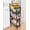 Black, variant on Utility Slim Storage Cart,Small Rolling Cart with Wood Top