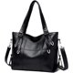 thumbnail image 2 of LHSHID Tote Bag for Women Top Handle Handbag Large Capacity Shoulder Bag Leather Crossbody Bag Retro Purse Satchel, 2 of 7