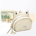 thumbnail image 2 of Vjnyvs Cute Frog Coin Purse Small Leather Coin Purse Card Key Lipstick Storage Bag Holder Wallet Pouch For Women And Men, 2 of 7