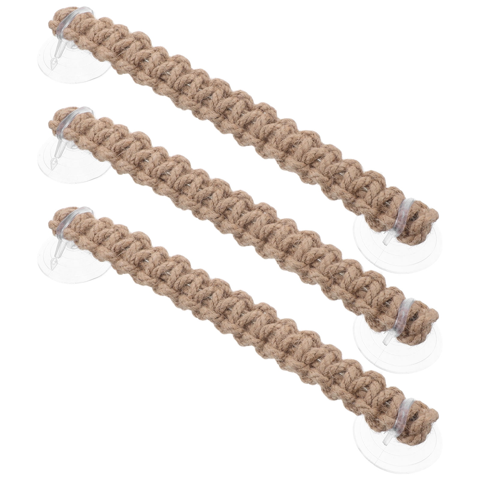 LITINKIMI Set of 3 Hanging Reptile Climbing Ropes for Lizards, Accessories, and Reptile Bridges