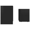 thumbnail image 3 of vidaXL coffee Table Set High gloss Black 18.9x11.8x17.7 chipboard, 3 of 4