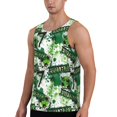 thumbnail image 2 of Easygdp Football 7 Men's Tank Top, Sleeveless Muscle T Shirts, Breathable, Quick-Dry, Loose for Gym, Running, Fitness - Medium, 2 of 9