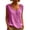 01 Hot Pink, variant on Fewfanhot Womens Casual Tops Sleeveless Tank Tops Scoop Neck Button Pleated Blouse