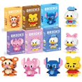 thumbnail image 2 of Figuras de acción de Disney, bloques de construcción, juguetes, figuras de anime, imagen del pato Donald, Pooh, oso, Stitch, muñecos, rompecabezas para niños, juguetes de ensamblaje, ladrillos, ventas, 2 of 5
