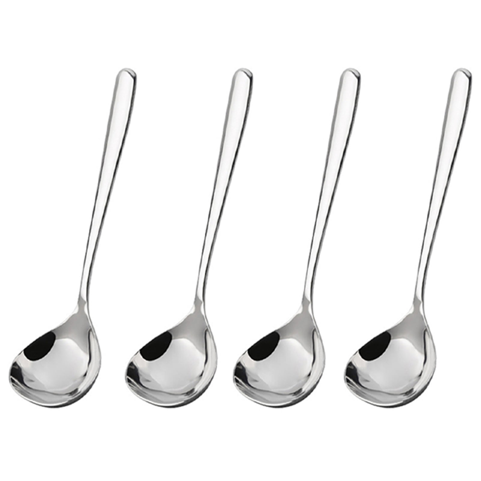 Stainless Steel Mini Ladle 1/2/4pcs Sauce Gravy Spoon with Smooth Surface Polished Deep Serving