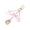 Pink, variant on Cute Bear Bows Heart Keychain Aesthetic Keychain Accessories Car Key Rings