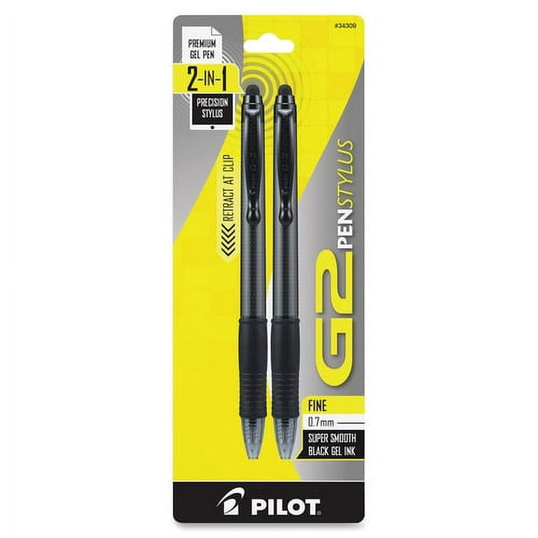 Pilot G2 Rollerball Pen, Black Ink, 0.5 mm - 12 count